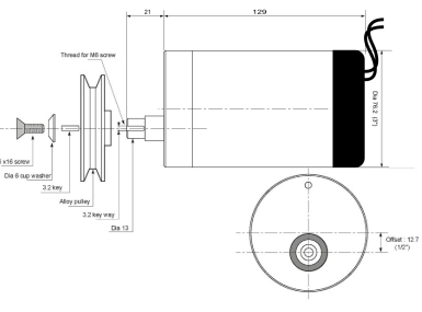 ALTON ACG03 – Velocette schéma